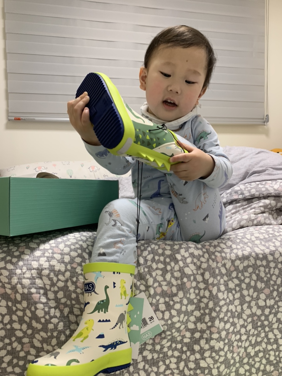 레인부츠 :: 코스트코 공룡 장화 HAS KIDS RAINBOOTS 헤즈 키즈 17
