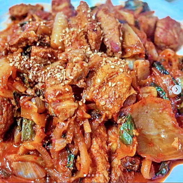 파주 탄현 신의한수 맛의결정타 30년 전통 제육볶음 돼지고기 두루치기 맛집 추천