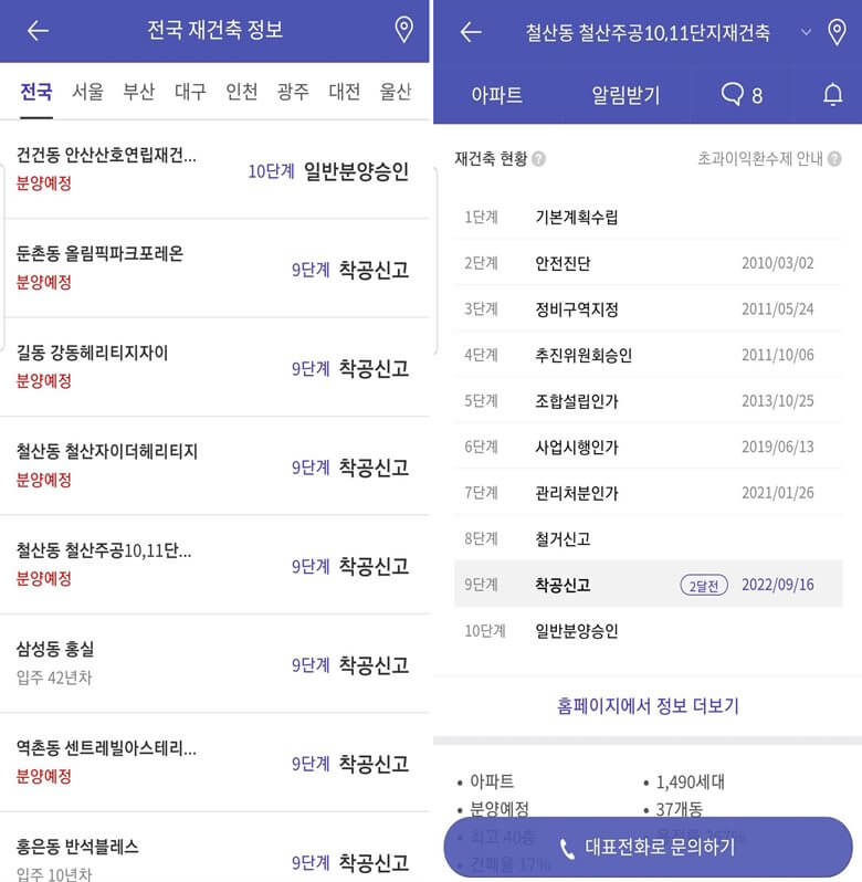 재건축 현황