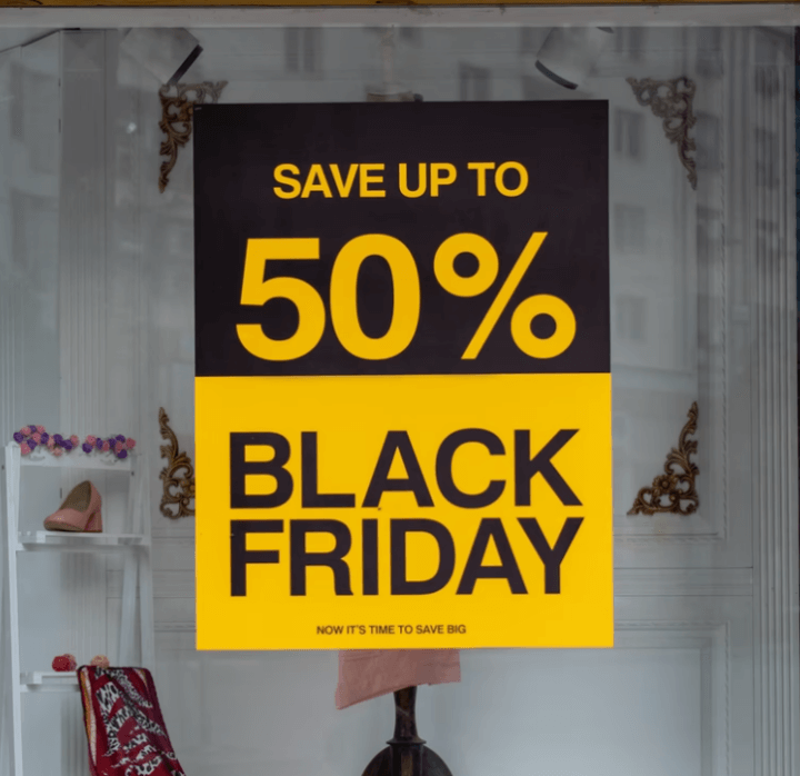 블랙프라이데이 50%할인