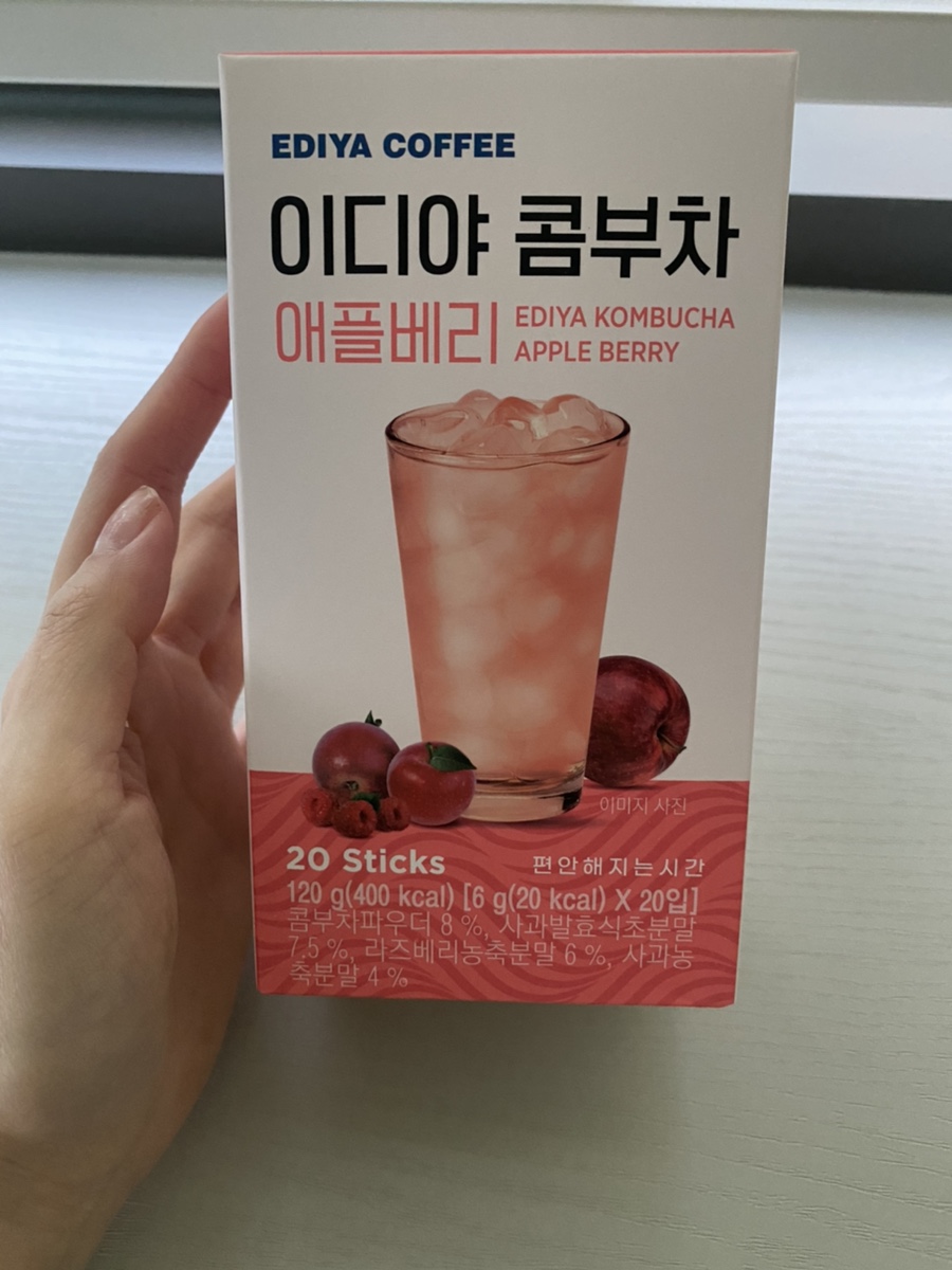 [다이어트티] 이디야 콤부차 효능 및 부작용 구매 후기 :: 레몬라임 애플베리 비교 10