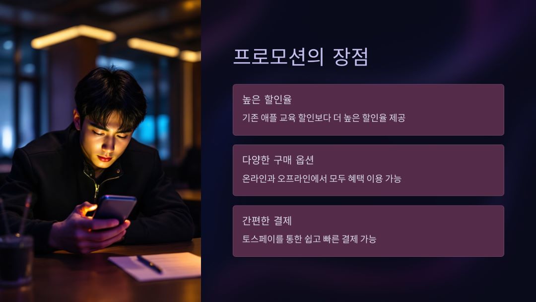 프로모션을 이용해야 하는 이유