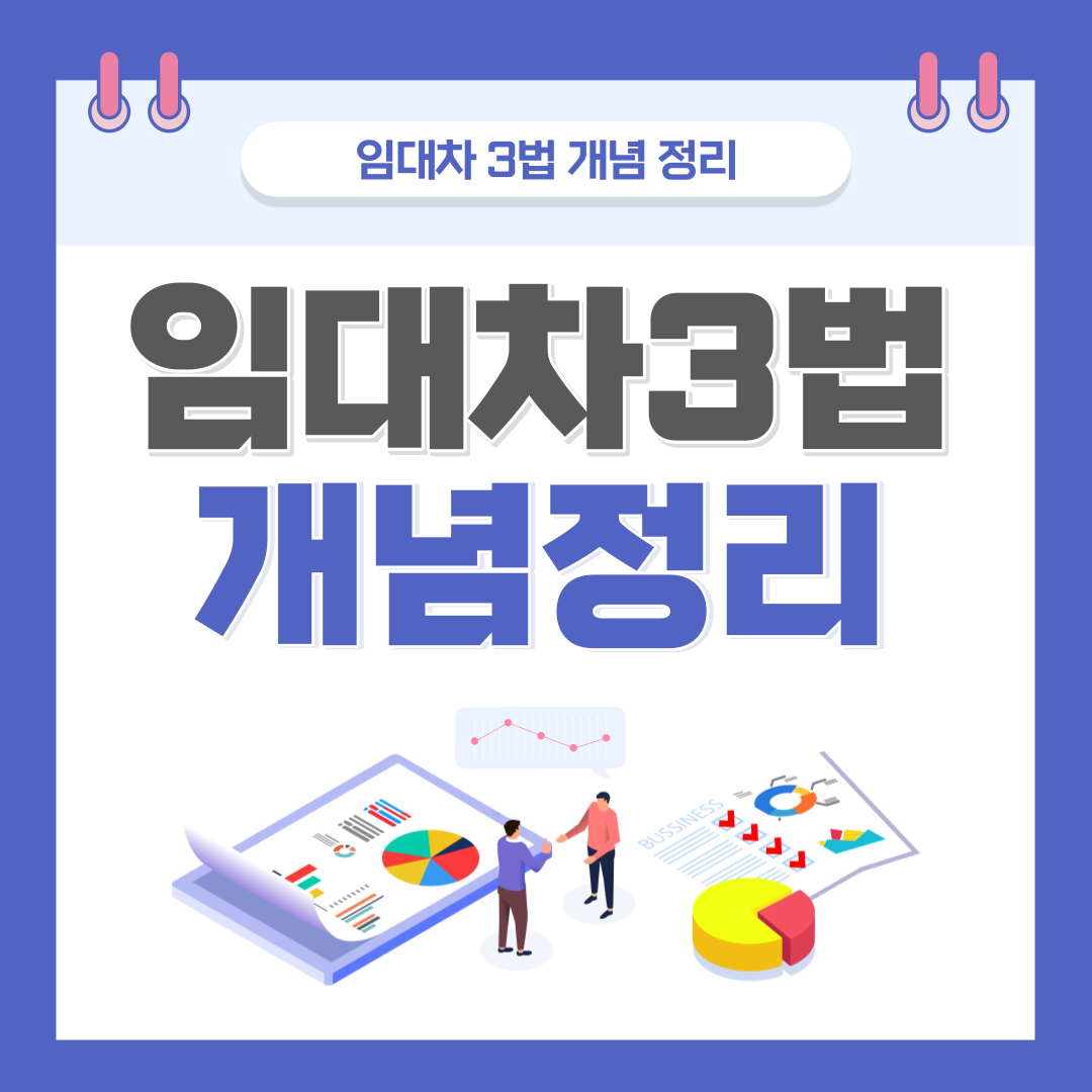  부동산 임대차 3법 계약갱신청구권,전월세신고제,전월세상한제 개념 정리