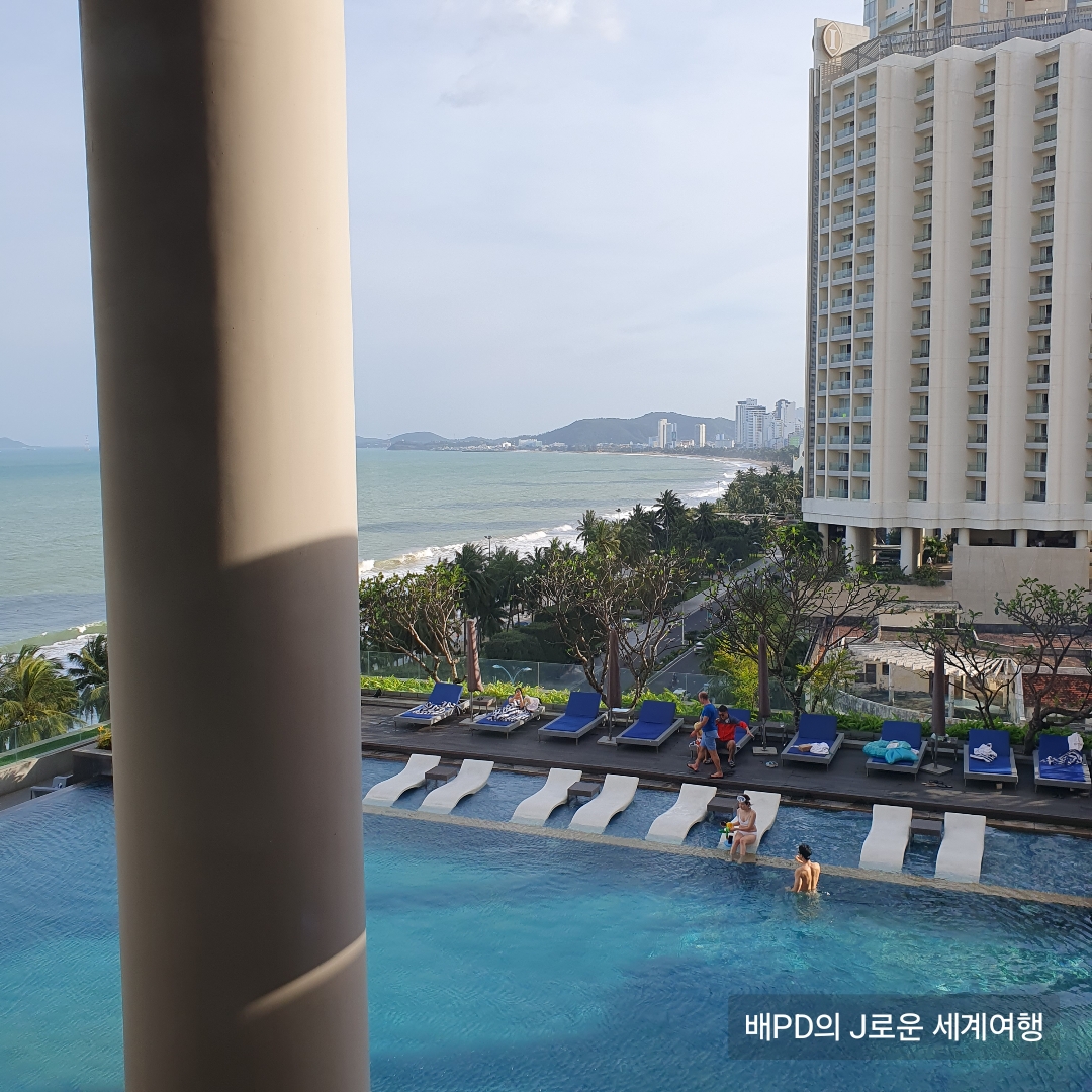 나트랑 쉐라톤 호텔 오션뷰 수영장 헬스장 후기 추천
