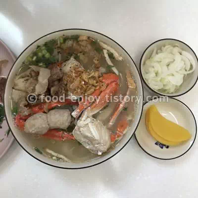 게살-쌀국수