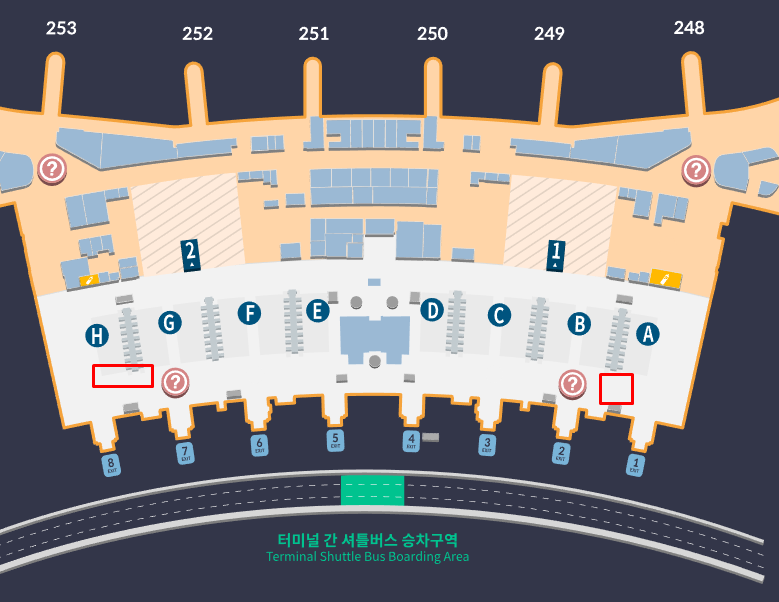 인천공항 프린트 2 터미널