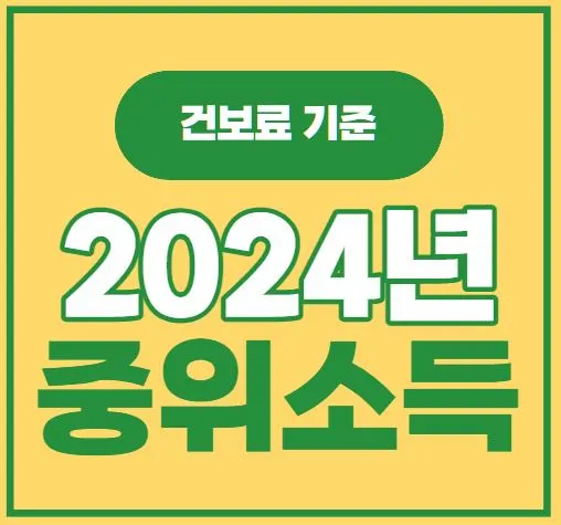 2024년 중위소득