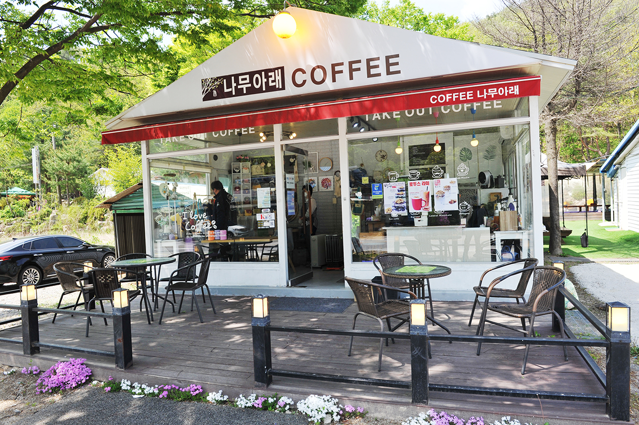  나무아래 커피 Cafe 백운계곡 카페
