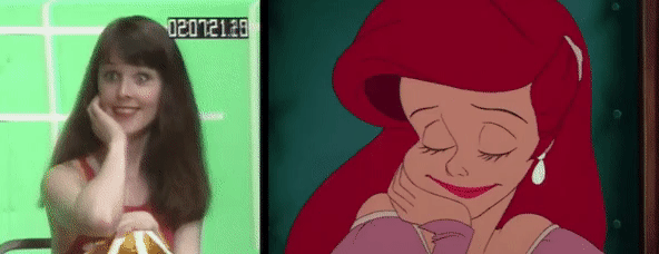 인어공주의 실제 모델 "셰리 스토너(Sherri Stoner)"_9.gif