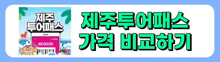 제주투어패스 정보 총정리 - 제주도여행 가성비있게 즐기는 방법