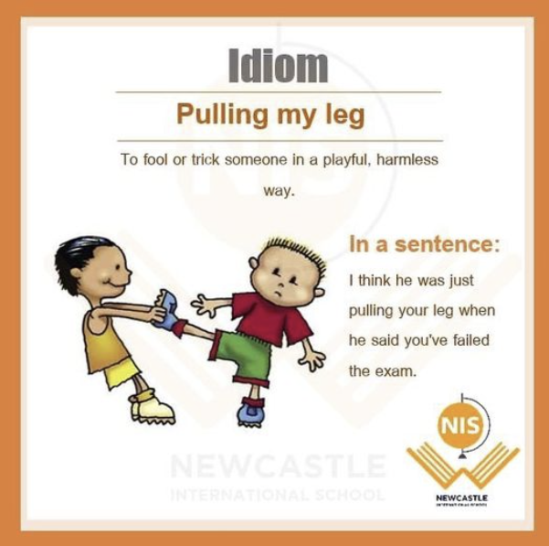  [영어] pulling my leg를 아시나요?