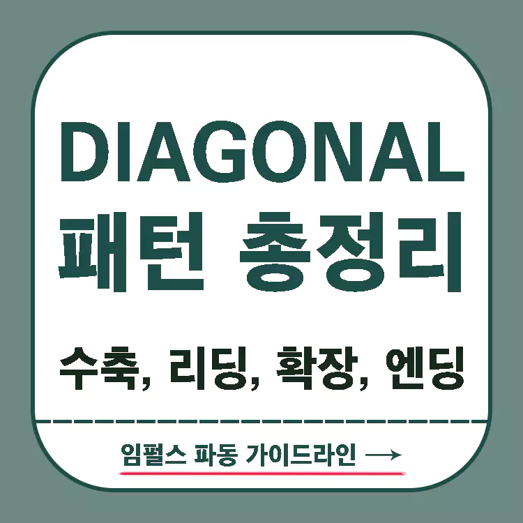 DIAGONAL-패턴-총정리-수축-리딩-확장-엔딩-다이아고날