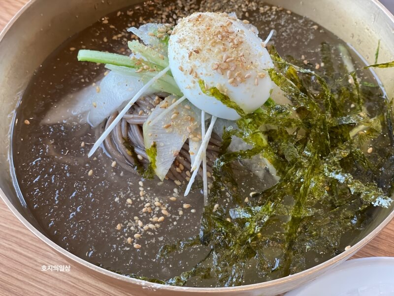 화성 융건릉 맛집 개수리 막국수 - 물 막국수 한 그릇