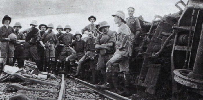 독일령 동아프리카 슈츠트루페가 파괴한 영국령 동아프리카 열차
