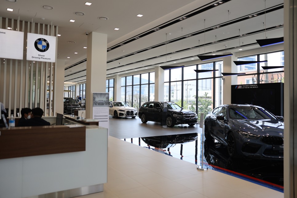 bmw 공식 중고차 BMW 삼천리 모터스 안양 통합 전시장 82