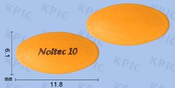 놀텍정10mg 성상