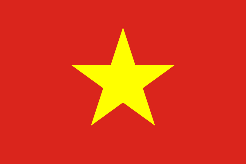동남아시아 나라별 국기 _ 베트남