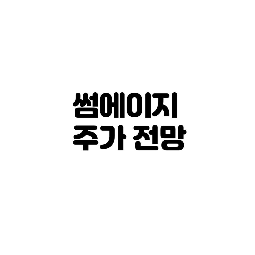  썸에이지 주가 전망