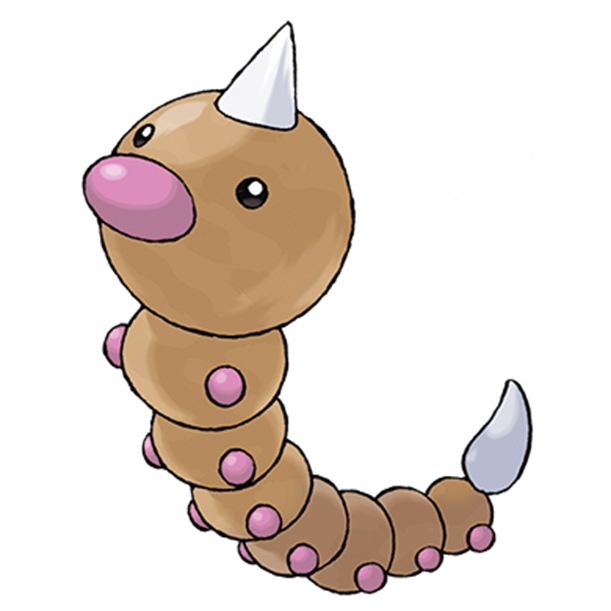  [포켓몬도감]  No. 013 뿔충이 Weedle #013