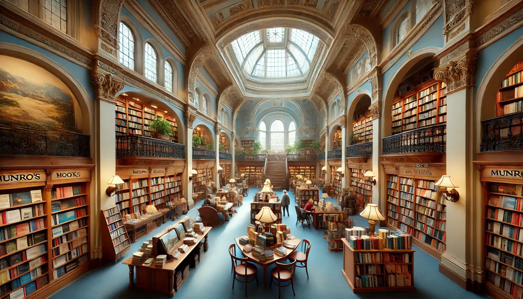 캐나다 빅토리아의 보석: Munro's Books