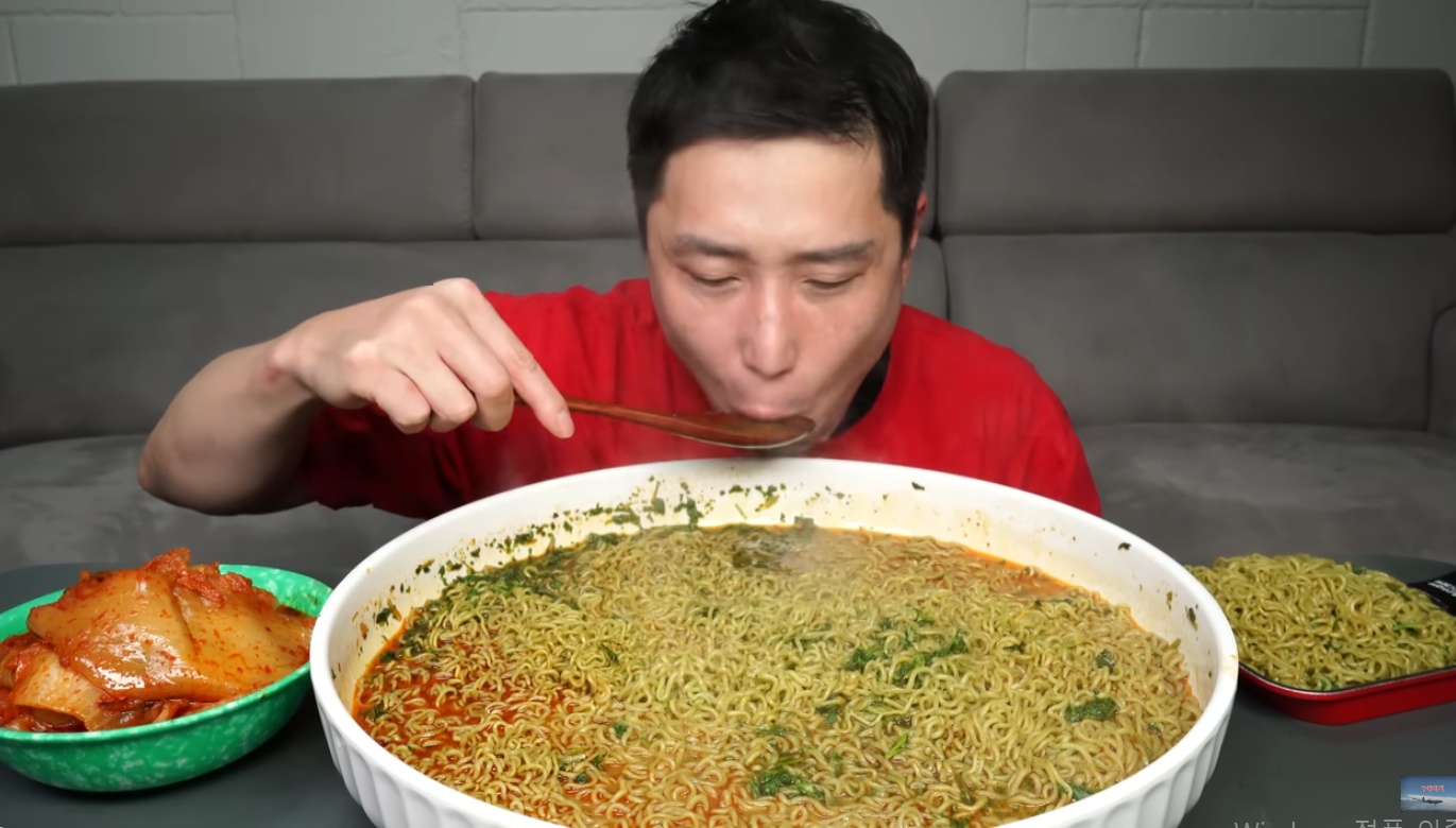 [인기라면] 중국 고수라면 유튜브 먹방 인기 급상