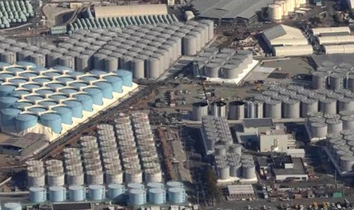 후쿠시마 방사능 오염수 저장탱크