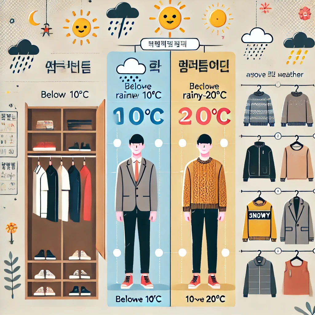 날씨별 옷차림 &amp;#44; 기온별 옷차림 2