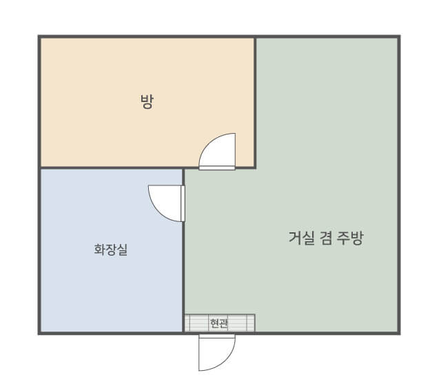 청평자연휴양림 4인실