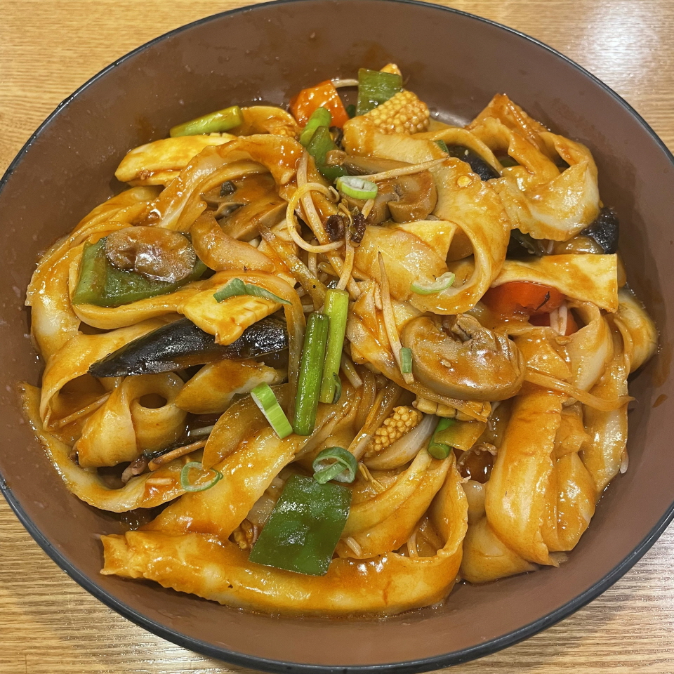  란주칼면/란주라미엔, 도삭면이 맛있는 명동 맛집