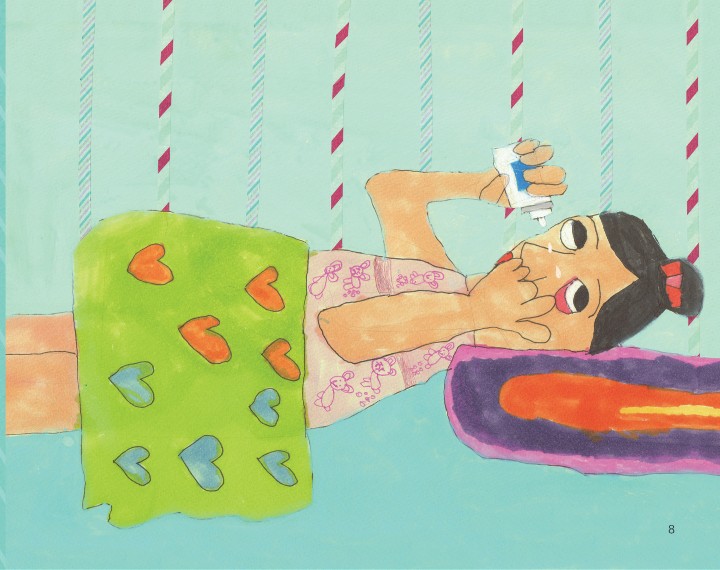 친구가 아픈 꿈아픈 사람을 돕는 간호사가 꿈인 6살 여자친구 지우의 직업 동화 - 3