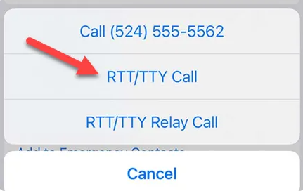 RTT로 전화 받는 방법