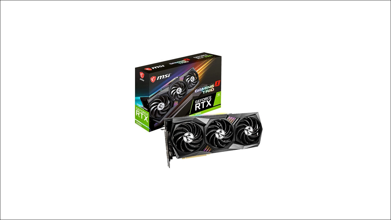 MSI GeForce RTX 3080 GAMING X TRIO 10G