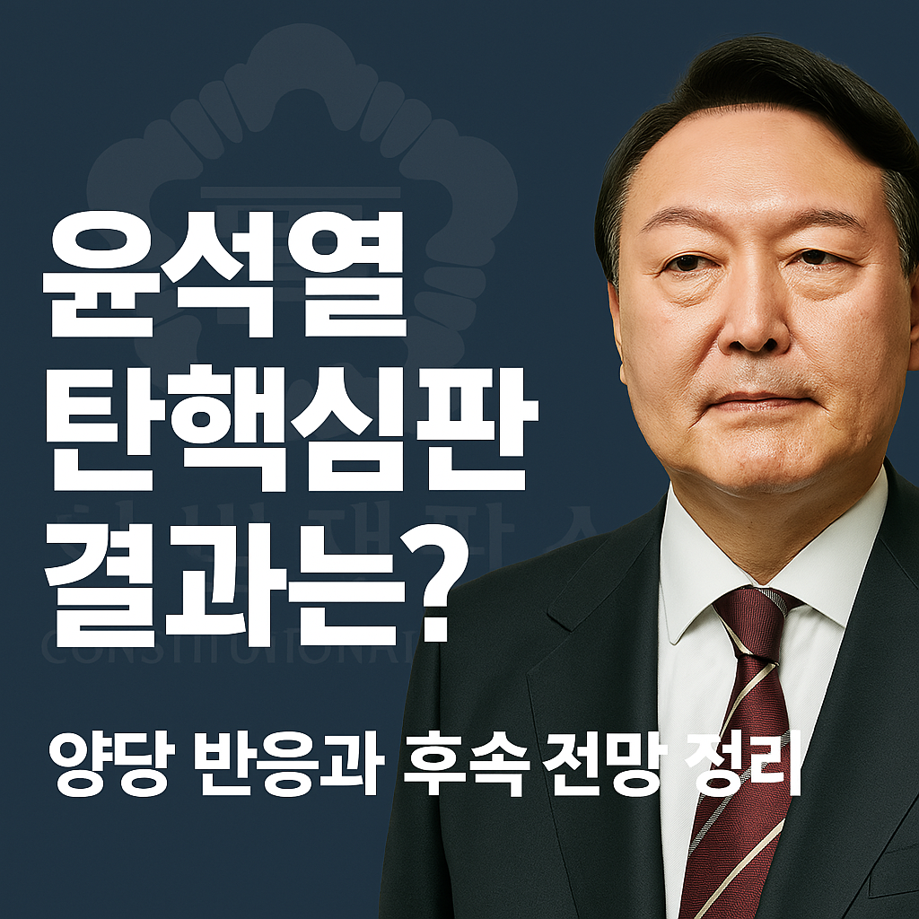 윤석열 탄핵심판 결과