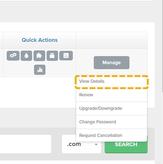 해외 호스팅 FastComet: 임시 URL 활용하기 - 웹호스팅 상품에 대한 자세한 정보