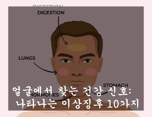  얼굴에서 찾는 건강 신호: 나타나는 이상징후 10가지