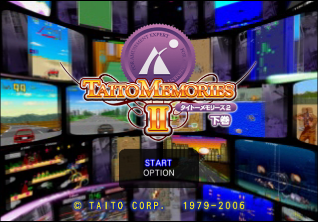  타이토 / 게임 모음집 - 타이토 메모리즈 2 하권 タイトーメモリーズ2 下巻 - Taito Memories II Gekan (PS2 - iso 다운로드)