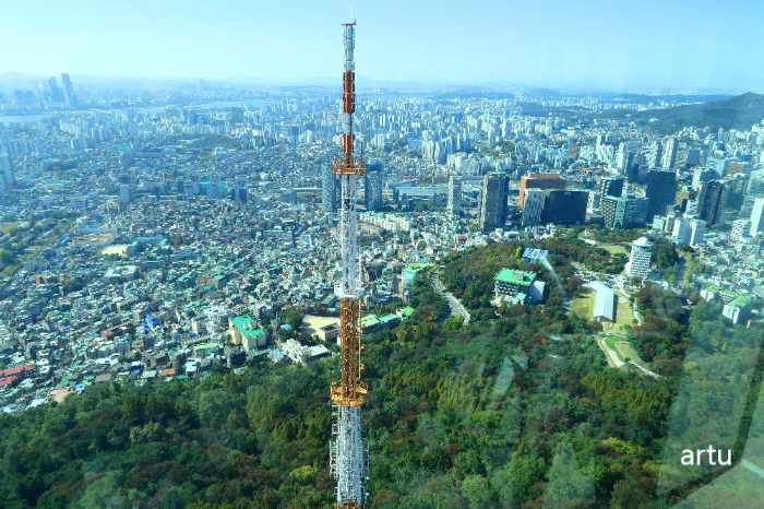 서울타워 전망대 뷰 2