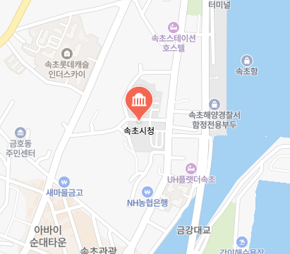 속초시 차량 등록사업소 위치