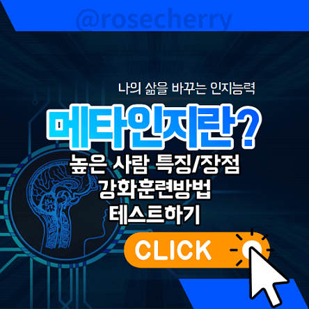 메타인지 뜻, 정의 셀프 테스트 (+훈련, 강화방법, 학습&인생 전략) 메타인지 뜻, 정의 셀프 테스트 (+훈련, 강화방법, 학습&인생 전략)