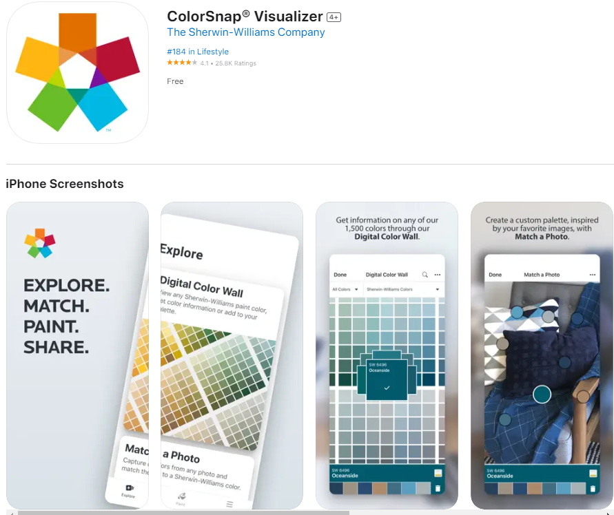 Best Color App for Walls: ColorSnap