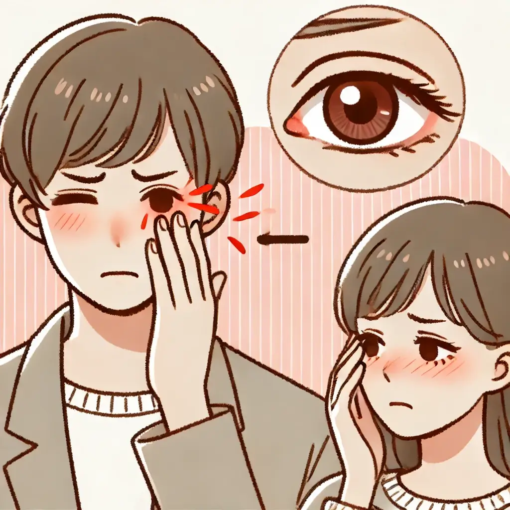눈에 이물질이 낀것 같은 증상 원인 10가지와 해결책