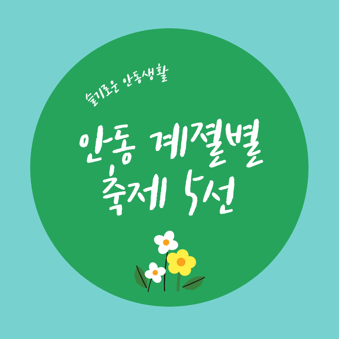  안동 축제 5선 정리, 월영교 축제/선유줄불놀이/암산얼음축제 등