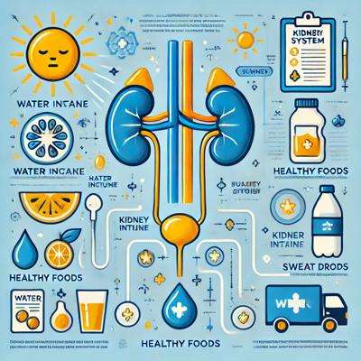 여름철 요로결석의 위험: 수분 관리와 예방법 완벽 가이드