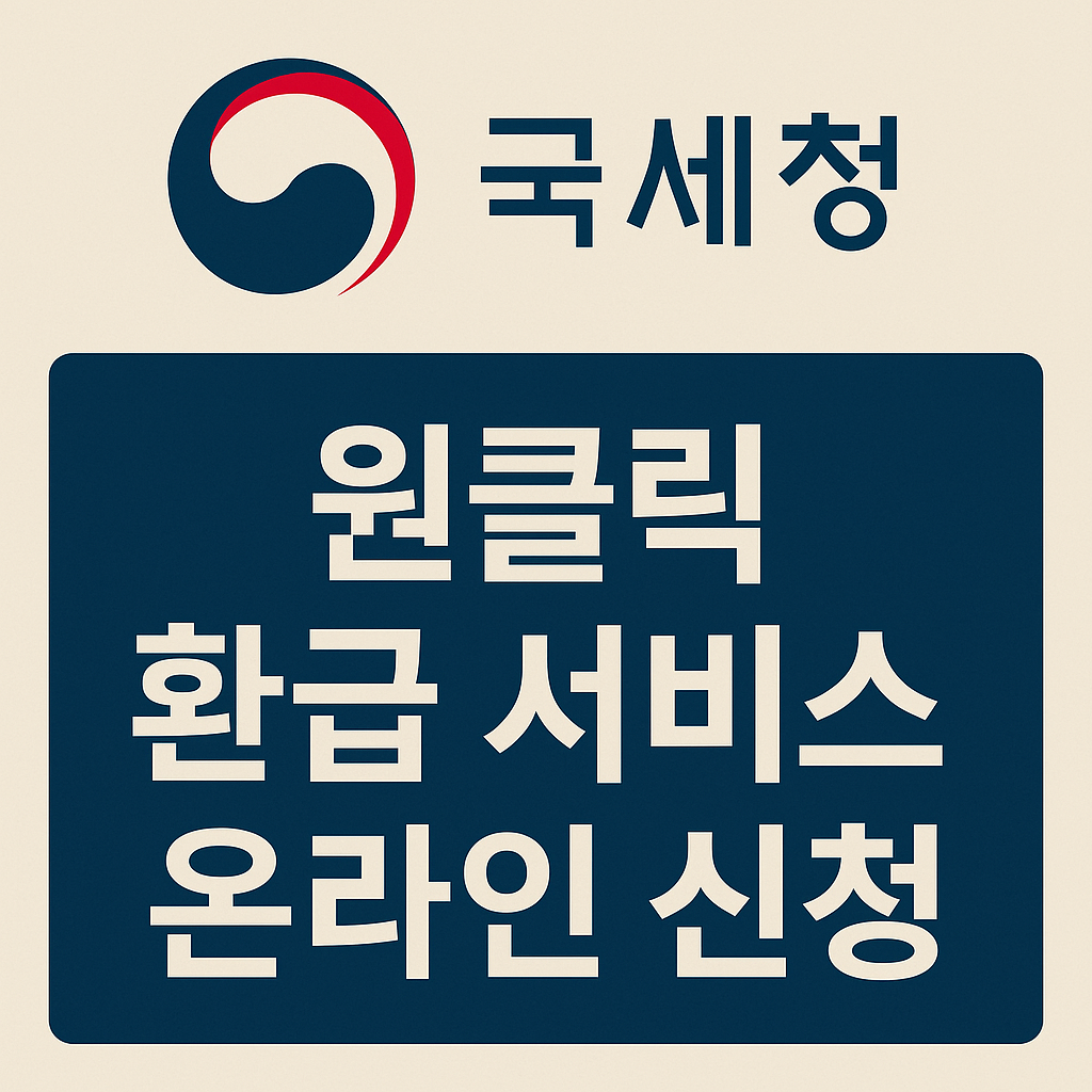 국세청 원클릭 환급 서비스 신청, 조회방법