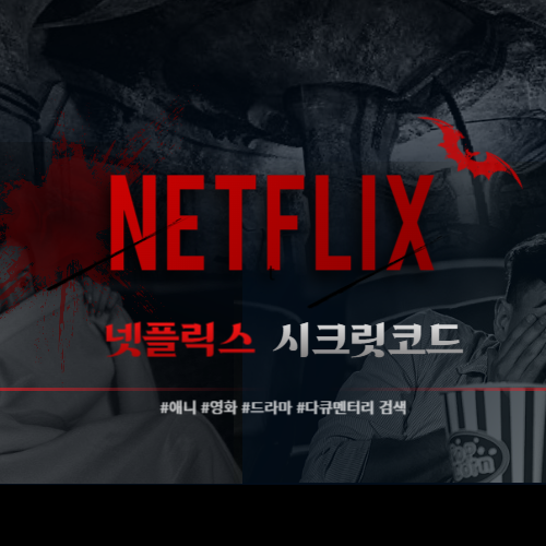  넷플릭스 시크릿코드 사용 및 코드목록 장르별로 정리