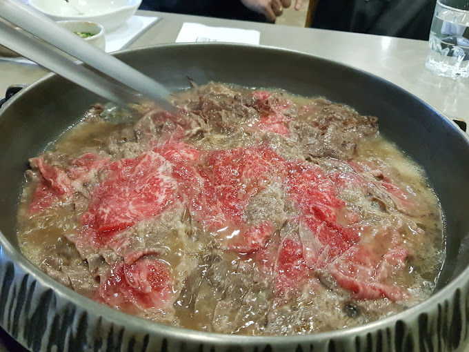 분당 서현동 스키야키 '화수목' 본점