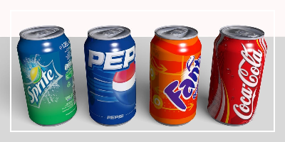 여러가지 음료수