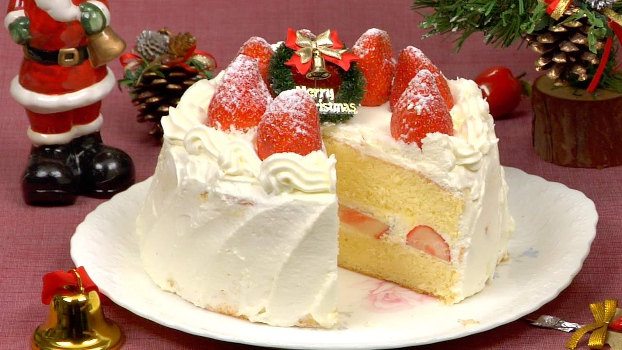 딸기 스폰지 케이크 Strawberry Sponge Cake