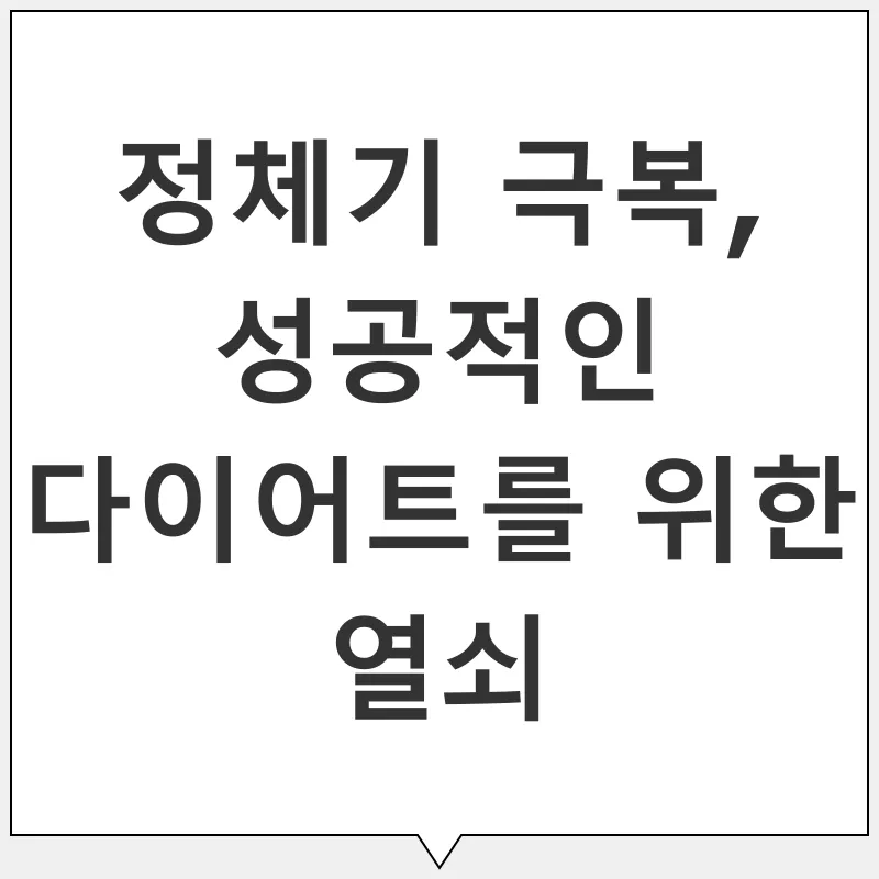 다이어트 정체기 극복_3