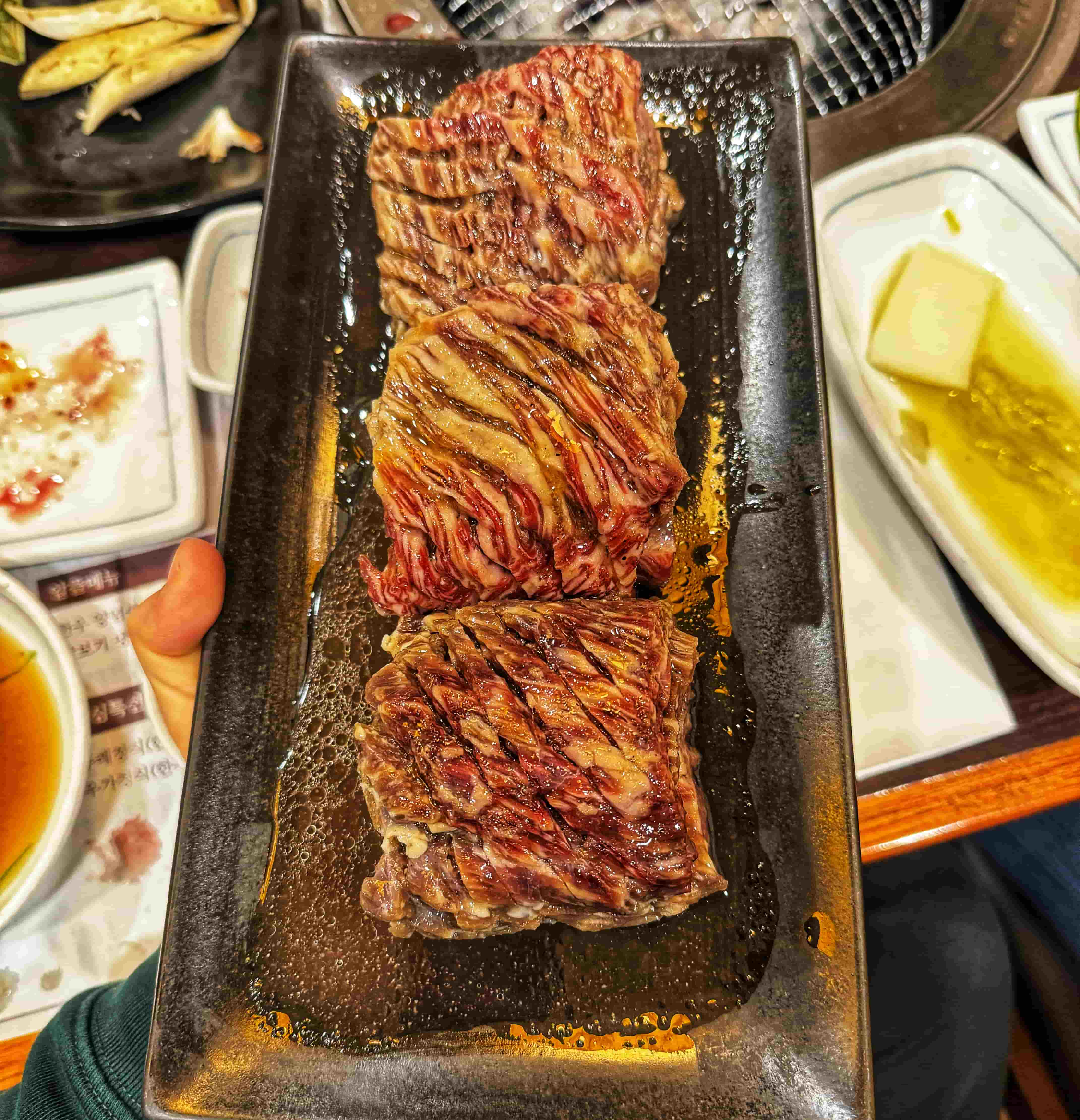 한우 양념갈비 사진